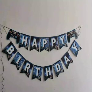 Banner Happy Birthday Jocuri Video - Img 2