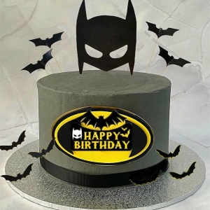Decoratiuni pentru Tort Tematica Supererou Batman - Img 4