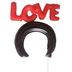 Balon bentiță Love - Valentine's Day