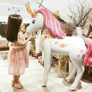 Balon Gigant Unicorn Dream 3D 116x106 cm - Img 3