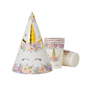 Decor Complet Petrecere Tematica Unicorn 91 Piese - Img 3