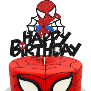 Decor Tort Zi De Nastere Aniversare Spiderman TOP126