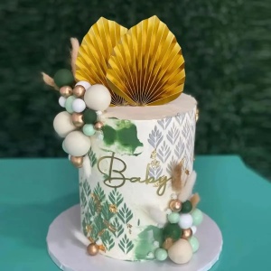 Decoratiune Tort Boho Natur Party TOP122 - Img 3