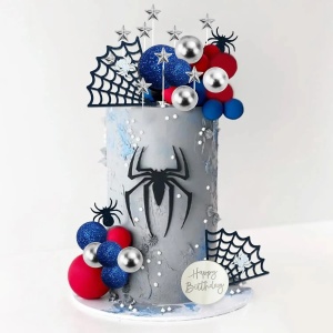 Decoratiune Tort Zi De Nastere Ultimate Spider Elite - Img 3