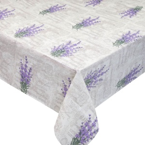 Fata De Masa Cu Imprimeu Lavanda