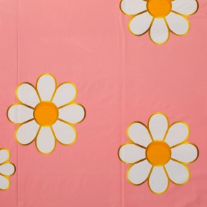 Față de Masă Petrecere Roz cu Margarete Colorate – 180 x 120 cm - imagine 3