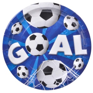 Set 10 Farfurii Petrecere Tematica Fotbal
