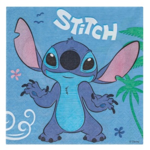 Set 16 Servetele Aniversare Petrecere Stitch SRV63