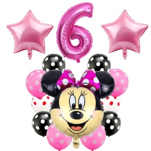 Set Aniversar Minnie Mouse 6 ANI