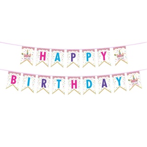 Banner Premium Petrecere Unicorn