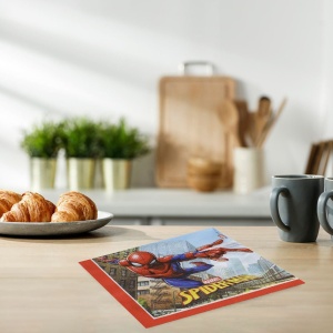 Set 16 Șervețele Petrecere Spider-Man – 33 x 33 cm - imagine 2