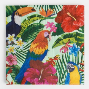 Set 20 Șervețele Petrecere Tropicală Aloha Summer – 33 x 33 cm