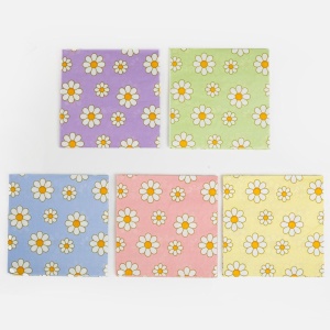 Set 25 Șervețele Petrecere cu Margarete – 33 x 33 cm - imagine 3