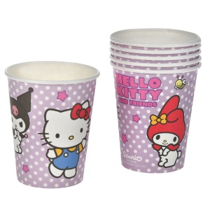Set 6 Pahare Aniversare Petrecere Hello Kitty PHR46