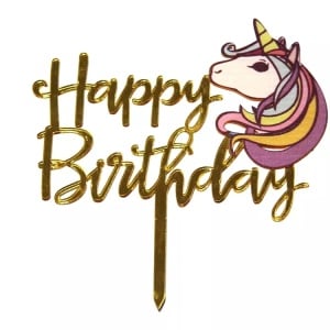 Topper Pentru Tort Magical Unicorn
