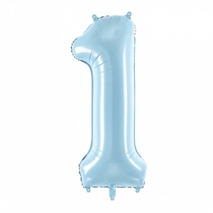 Balon Cifra 1 Albastru
