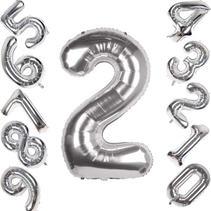 Balon Cifra 2 Silver