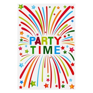 Banner Pentru Usa Party Time Multicolor