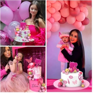 Decoratiune Tort Barbie Pink Glam - Img 4