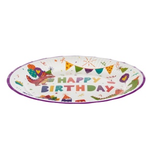 Set 6 Farfurii Pentru Petrecere Cu Dinozauri 18 cm - Img 3
