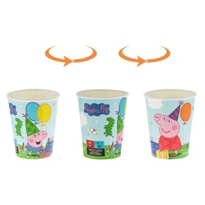 Set 6 Pahare Petrecere Peppa George - Img 3