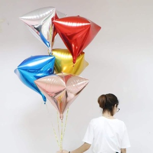 Balon Diamant/Piramida Rosu - Img 2