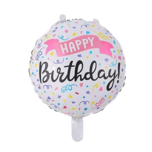 Balon Folie Happy Birthday 45 cm