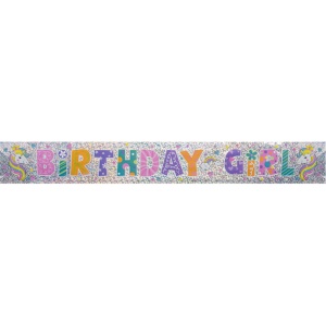 Banner holografic Magical Unicorn