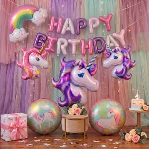Decor Baloane Unicorn Mega Party