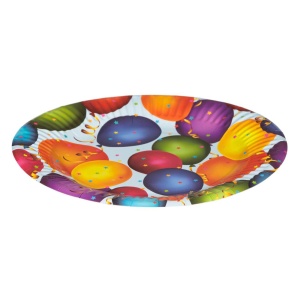 Set 10 Farfurii Petrecere Baloane Multicolore - Img 2