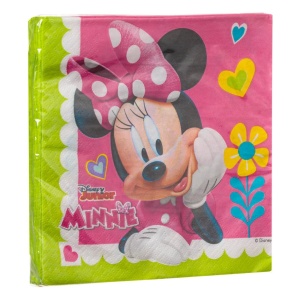 Set 12 Servetele Pentru Petrecere Minnie Mouse - Img 3