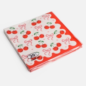 Set 20 Șervețele Petrecere cu Cireșe – 33 x 33 cm - imagine 3