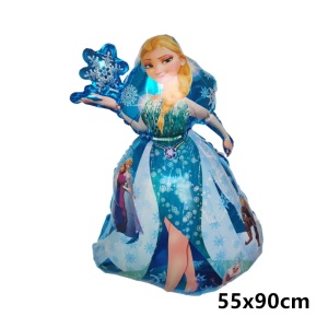 Set 5 Baloane Folie Personaje de Poveste - Printese SET318 - Img 2
