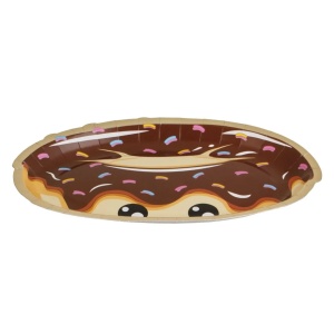 Set 6 Farfurii Aniversare Petrecere Donuts 22 cm FRF106 - Img 2