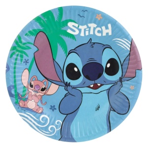 Set 6 Farfurii Aniversare Petrecere Stitch 19 cm FRF93