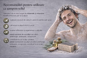 Sapun cu NAMOL SARAT DIN PRAID - MINERALIZANT - Img 4