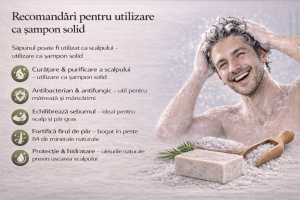Sapun cu sare din Praid - PURIFIANT DELICAT - Img 4