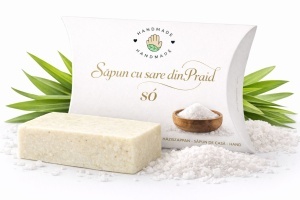 Sapun cu sare din Praid - PURIFIANT DELICAT