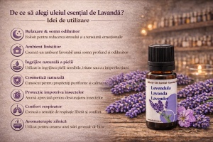 Ulei esential de LAVANDA , 10 ml - Img 3