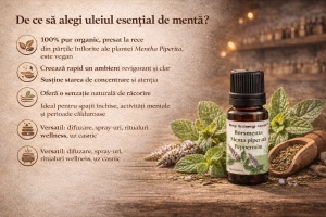 Ulei esential de MENTA PIPERATA - Img 2