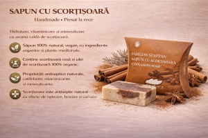 Sapun cu SCORTISOARA - REVITALIZANT - Img 2