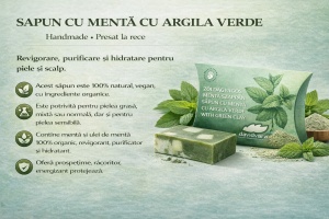 Sapun cu MENTA - RACORITOR - Img 2