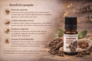 Ulei esential de CUISOARE, 10 ml - Img 3