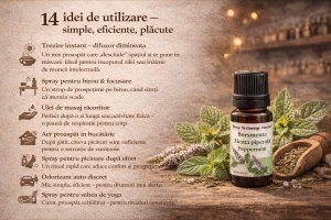 Ulei esential de MENTA PIPERATA - Img 3