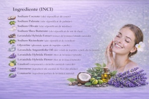 Sapun de LEVANTICA CU FLORICELE - EMOLIENT & HRANITOR - Img 5