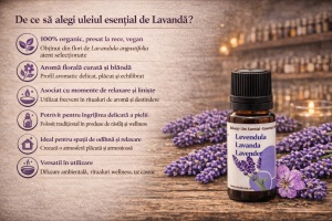 Ulei esential de LAVANDA , 10 ml - Img 2