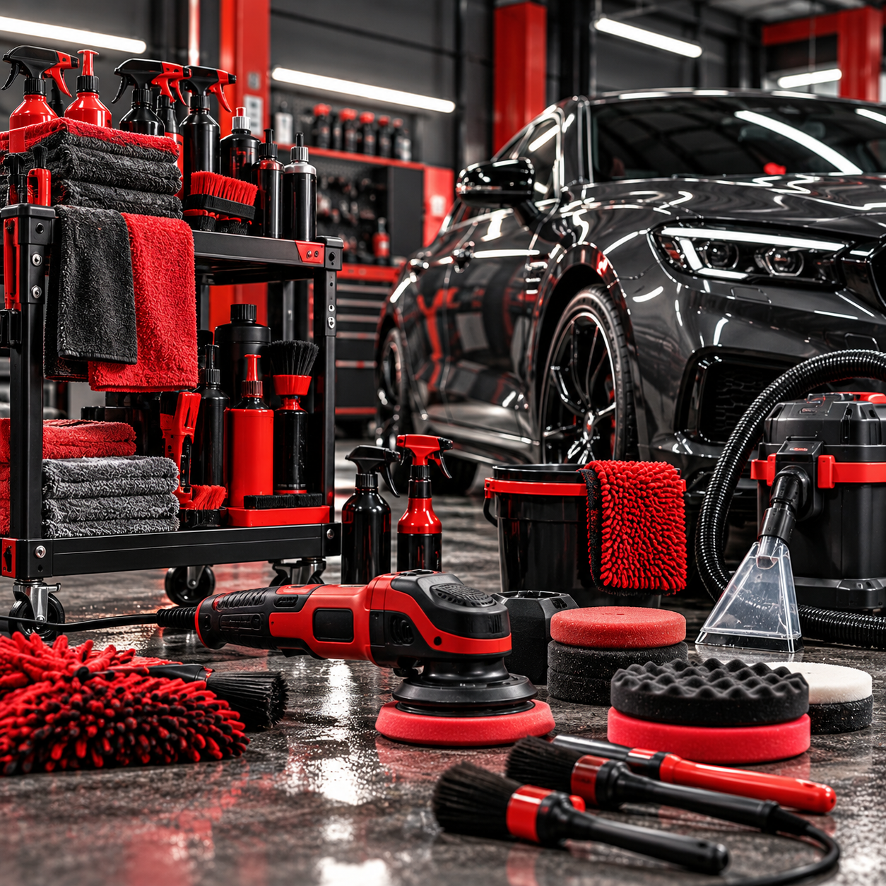 Polish și detailing auto