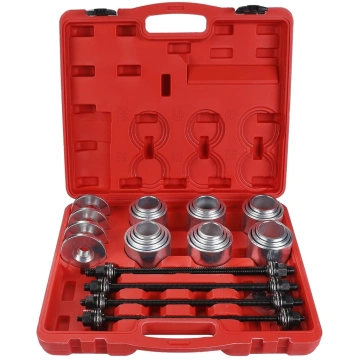Kit demontare/montare bucșe suspendare și rulmenți KraftProfesional KD12502, 28 elemente - Img 4
