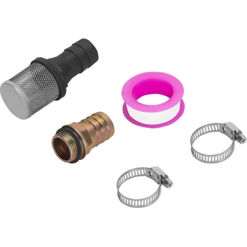 Kit pompa distributie combustibil, 12V, 200W, furtune + pistol KD5536 - Img 2