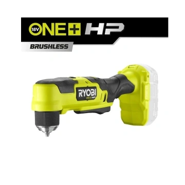 Masina de gaurit unghiulara, 18V, ONE+™ HP, motor fara perii, Ryobi, RAD18C-0